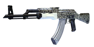 AKM Criss-cross Clash White.png